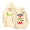 Cute Hoodies For Teen Children Trendy Preppy Hooded Sweatshirts Oversized Long Sleeve Shirts Clothes For Children
