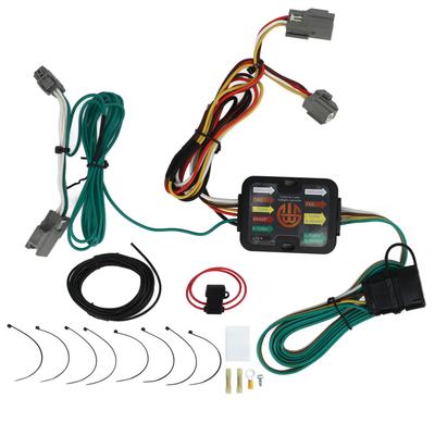 4-контактный плоский жгут проводов прицепа, аксессуар, стиль Plug and Play, замена для Ford Focus седан RS