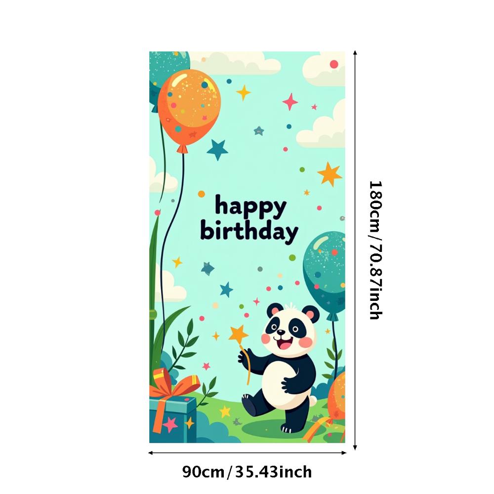 Легко повесить Баннер С Днем Рождения Праздничный Баннер Детские Принадлежности для Вечеринки Для Домашнего Декора Фотобудка Детское Мероприятие