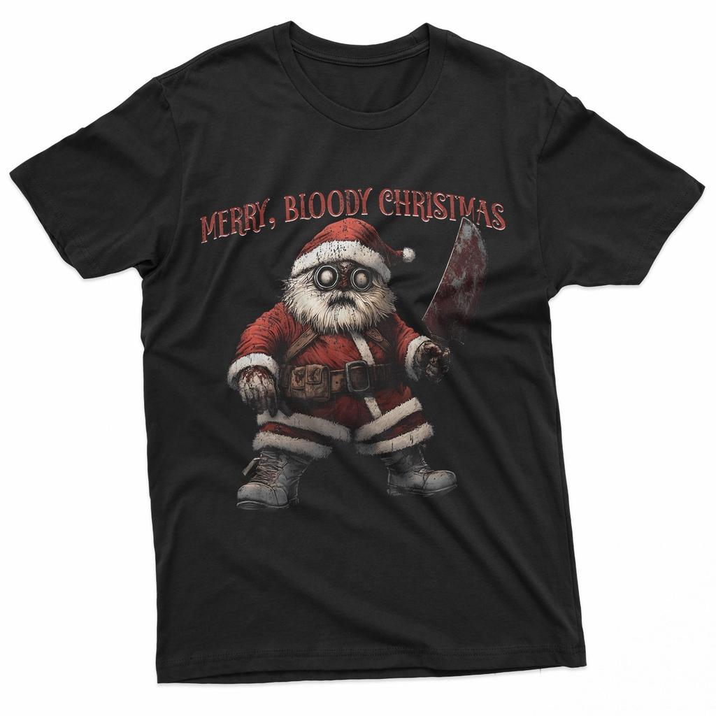 Merry Bloody Christmas Horror Dark Holiday T-Shirt