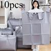 [Очень большие сумки для хранения] 10 шт. Очень большие утолщенные прочные на разрыв сумки для переезда и хранения | Большая вместимость для одежды/одеял/обуви, Не мнущиеся и готовые к использованию