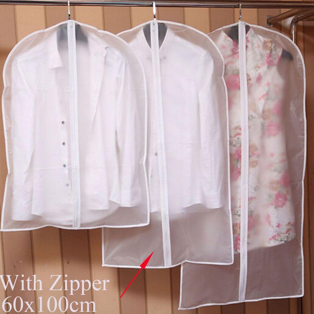 Dress Garment Protector Household Wardrobe Suit Case Dust-proof Covers Clothing Cover Storage Bags