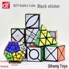 Qiyi 2-5 Layer Magic Cube Set: Pyramid, Maple Leaf, X Golden, Zong, Edge-Turning, Round, Square, Skewb & Five-Layer Round Cubes.