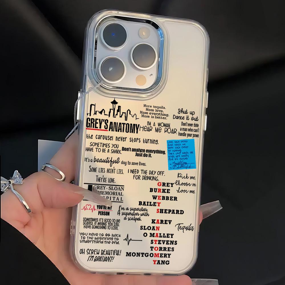 TV G-Greys AnatomyS You Are My Person Phone Case For Samsung Galaxy A73 A16 A35 A55 A25 A15 A56 A54 A36 A34 A24 A26 4G 5G Cover
