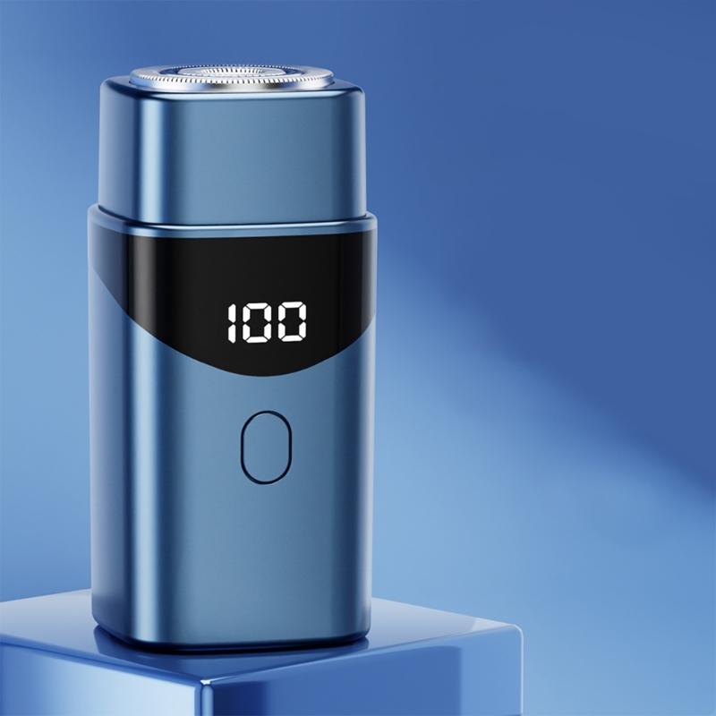 Travel Friendly Rechargeable Electric Shaver Waterproof Electric Shaver ABS Texture Suitable for Men Wet and Dry Use