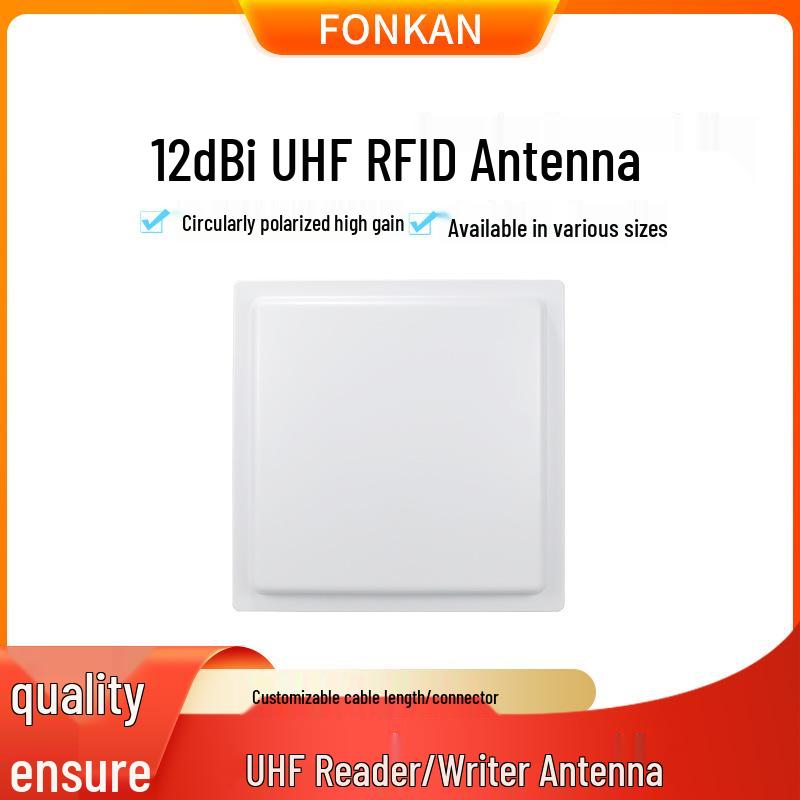 12dBi Circularly Polarized UHF RFID Reader/Writer Antenna (915MHz)