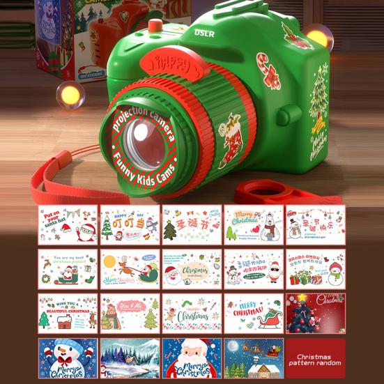 Christmas Flashlight Projector for Kids 24 Patterns Santa Christmas Tree Christmas Projection