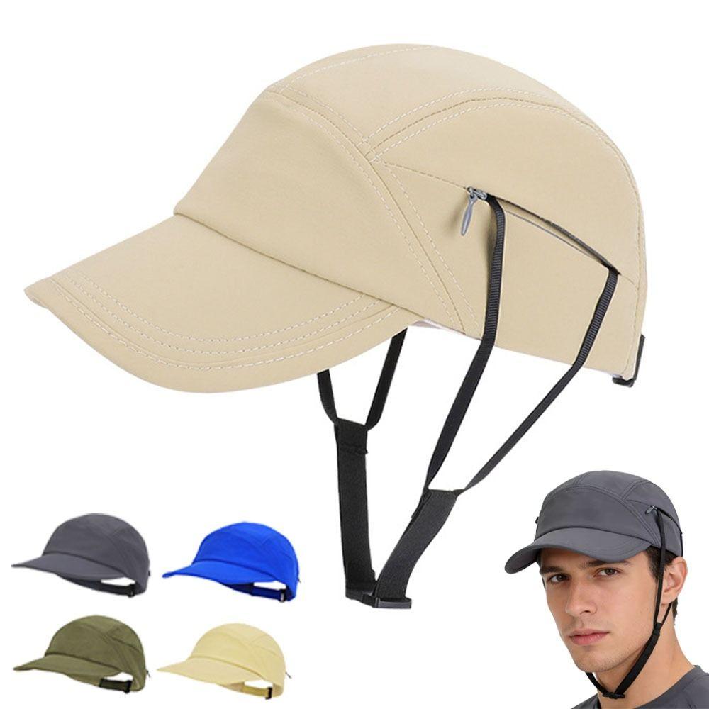 with Windproof Strap Sunhat Adjustable Sunscreen Cap New Beach Fisherman Hat Summer