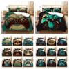 Комплект постельного белья игровая консоль принтованные покрывала размера King для мальчиков полиэстер одеяло комплект дизайн покрывало