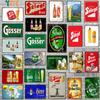 Austria Beer Vintage Metal Metal Plates For Wall Bar Home Pub Art Decor 30X20CM DU-9311B