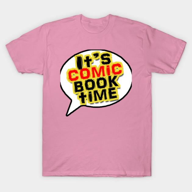 Футболка женская Its Comic Book Time Harajuku Print Kawaii футболка летняя с коротким рукавом женская футболка топ футболка