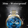 OLEVS New Top Men's Watch Simple Dual Calendar Mechanical Watch Fashion Men's Watch High -end High -end