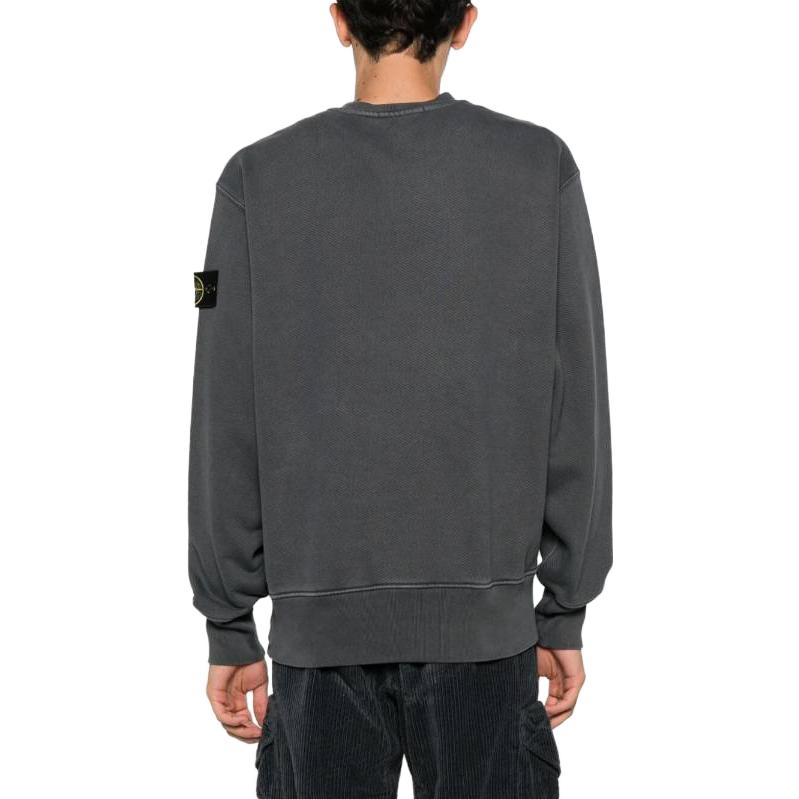 STONE ISLAND Sweatshirts Men's Gray Crew Neck Moderate Other 791567555-V0162