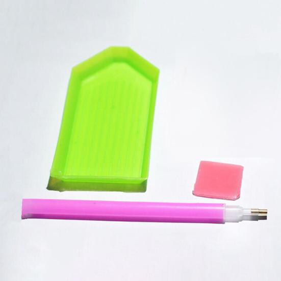 1 компл. наклейки со стразами красочный мультяшный кот узор наклейки со стразами ремесло для детей и взрослых