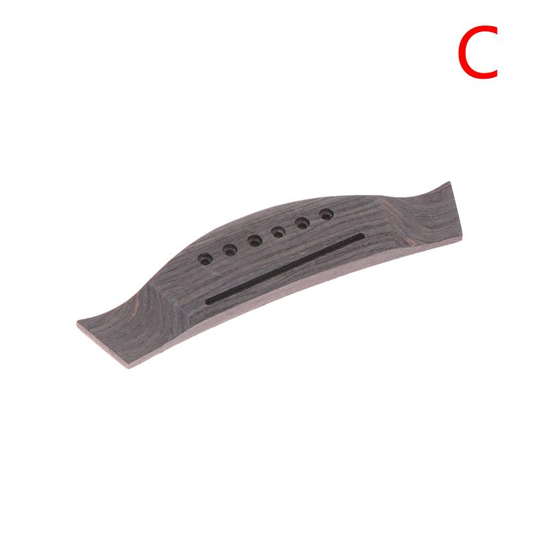 1Pc Folk Guitar Saddle Bridge Rosewood Guitar Bridge Lower String Pillows Bridge Acoustic Guitar Qin Ma Qin Qiao Folk Guitar