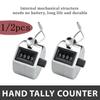 Механический счетчик, ручной, 4-значный, для подсчета очков на ладони и пальцах, для гольфа