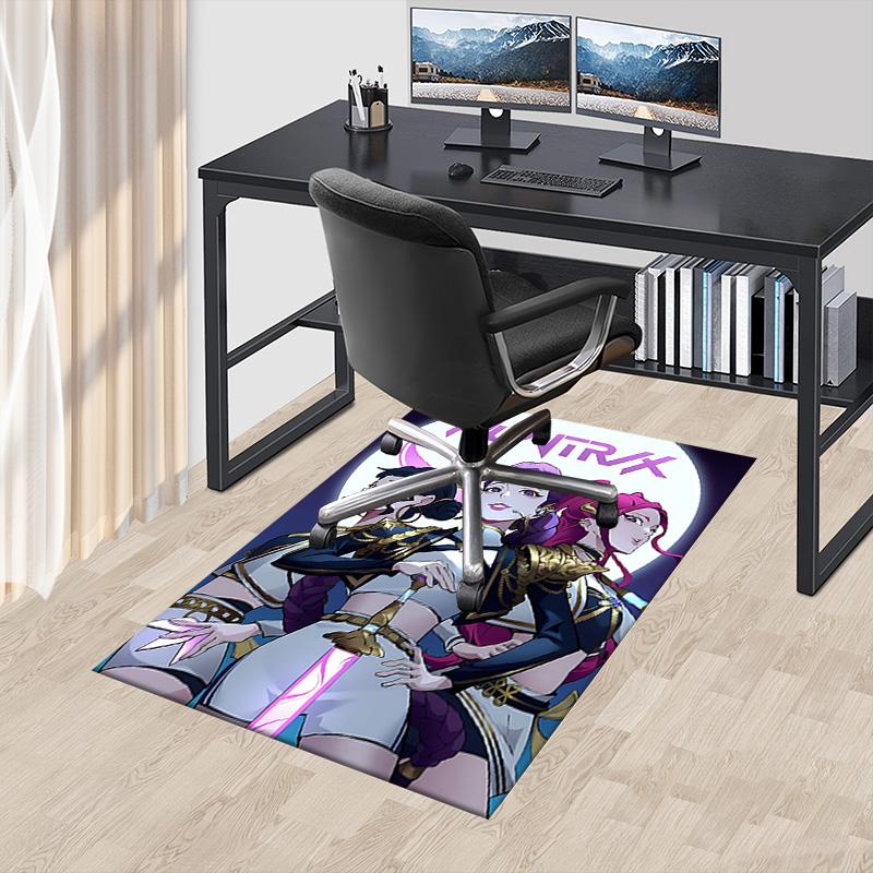 Huntress Trio Adventure Carpet For Playroom Bedroom Living Room Sofa Home Decorkids Game Area Rug Nonslip Floor Mat