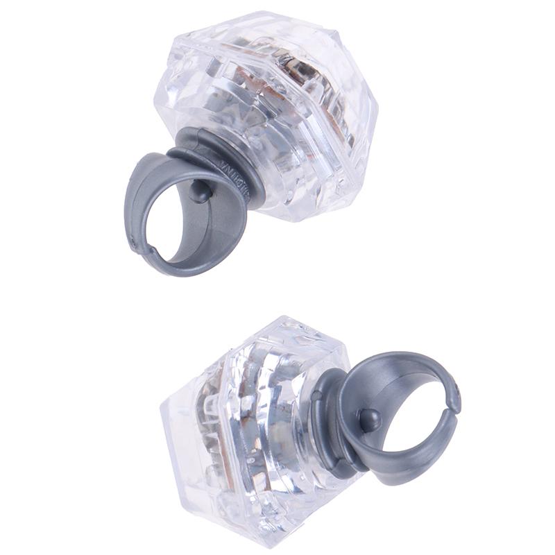 1 шт. светодиодный мигающий светящийся палец кольцо игрушки для рождественской вечеринки игрушка