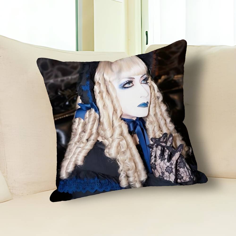 M-Mana Gothic M-Malice Mizer Различные размеры Квадратная наволочка Для Автомобиля Дома Спальни Декор На заказ Подарок на День Святого Валентина