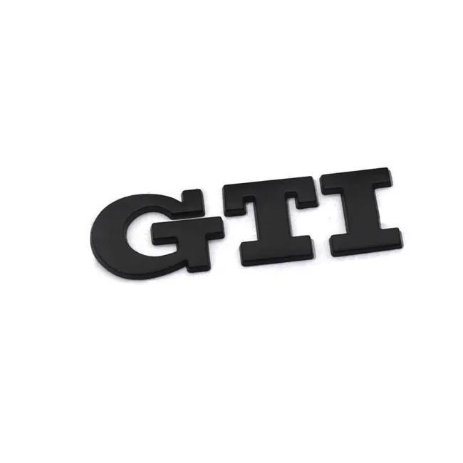 opq1 1Pcs Car Accessories Grille Badge Sticker Rabbit GTI Logo Decal For VW GTI Polo Golf Passat Scirocco Jetta Tiguan Beetle Touran