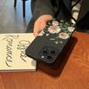 Чехол для телефона с цветком розы Для iPhone16 Pro Max Чехол Для iPhone 11 13 12 15 14 ProMax Mini Plus XS X Мягкий Силиконовый Ударопрочный Чехол