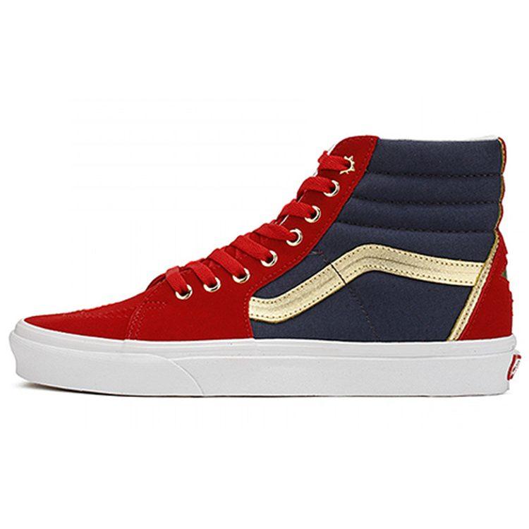 Vans Marvel x SK8-Hi 'Капитан Марвел' Женские VN0A38GEUBI