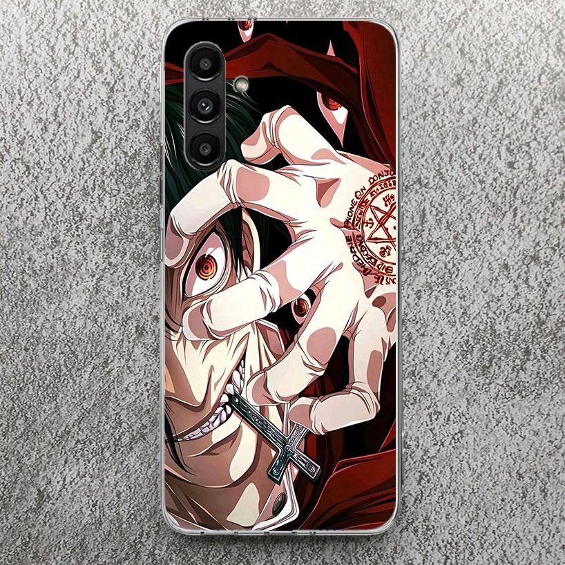 Чехол для телефона A-Alucard Hellsing Anime для Samsung Galaxy A17 A16 A15 A14 A13 A56 A55 A54 A53 A36 A35 A34 A33 A26 A25 A24 A23 A05S