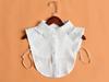 Shirt Fake Collars for Womens White Black Vintage Detachable Collar False Collar Lapel Turn Down Blouse Top Tie Decor