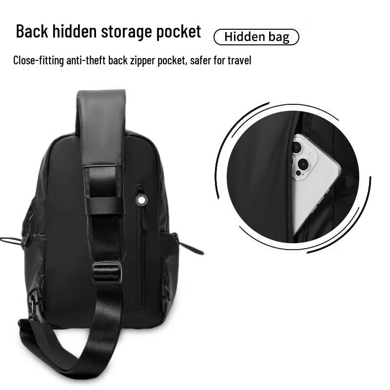 Jeep Мужская сумка-кроссбоди большой емкости