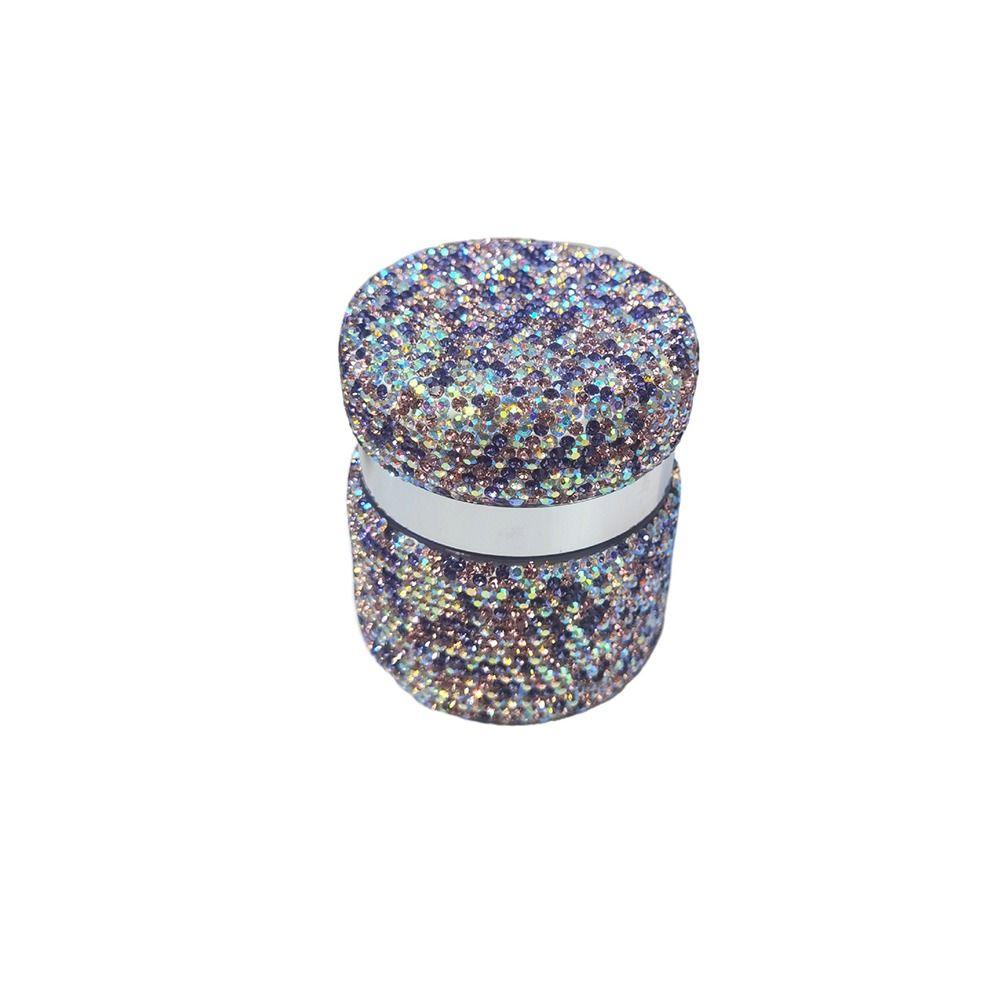 Флакон-дозатор для крема безвоздушный со стразами, портативный, с помпой для лосьона, баночки, флаконы, герметичный, многоразовый косметический контейнер