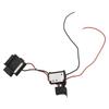16A Blower Switch Lithium Battery Switch For Home Improvement As Picture Efficient Speed Control Solution Black Color DC 7.2-24V
