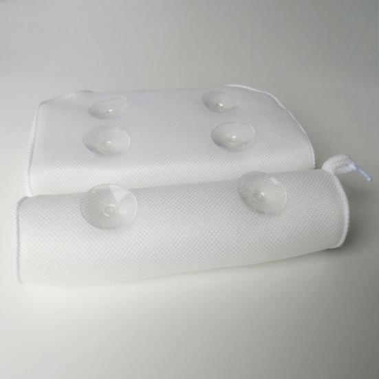 Подушка для ванны с присоской, противоскользящая, очень мягкая, для поддержки головы, шеи и спины