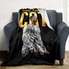 Cristiano Ronaldo (6) Personalized Name Blanket Multi-purpose Personalized Blanket Soft Warm Cozy for Chair Livingroom Couch Picnics