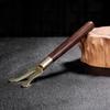 Тэцубин Прочный Теплоизоляция Кунг-фу Чай Деревянная Ручка Чайник Чехол Держатель для Вилок Зажим Зажим для Крышки Чайника