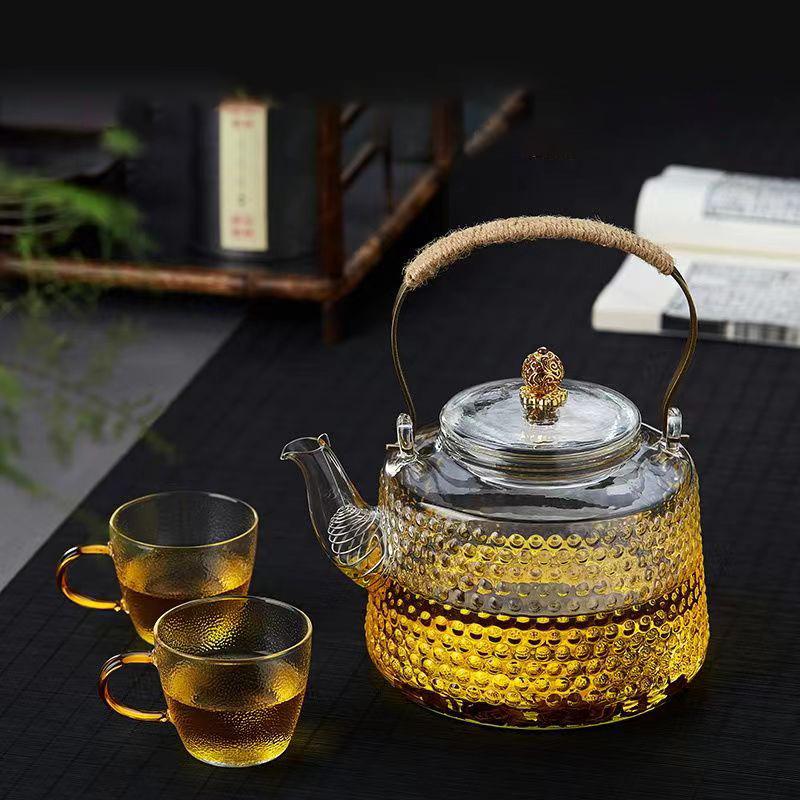 High Quality Heat-resistant Glass Tea Set Japanese Teapot Yixing Clay Kettle Kettle With Filter Water Jug Teaware Ceramic Pot