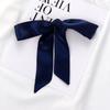 2024 Spring/Summer Women's Silk Scarf Headband: Thin, Narrow, Solid Color Ribbon for Ponytail, Bag, or Bow Tie Use