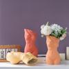 Мини-боди-арт дизайн цветочный горшок обнаженная женская скульптура ваза для цветов творческий горшок для растений машина для посадки дома газ современный домашний декор