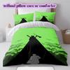 The Wicked Witch  Alice Pattern Bedding Quilt Set Quilt Cover Pillowcase Home Decoration Birthday Gift (1 * duvet cover + 2 * pillowcase, without core