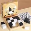120/360 Level Concealed Block STEM Puzzle - Level-Based Educational Toy for Kids,Parent-Child Interactive Tabletop Building Game