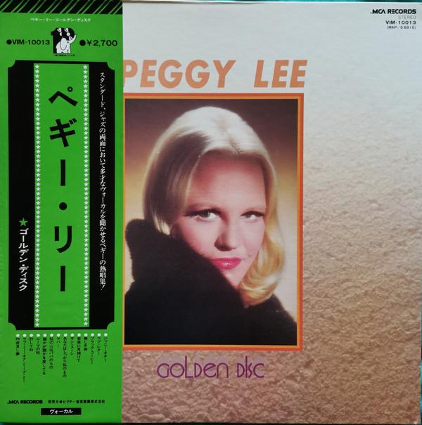 LP Record PEGGY LEE - Golden Disc VIM10013 MCA 1976 Japan Pop Used