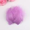 100pcs Natural Swan Feather Plume 7-12cm Dream Catcher Feathers Goose Feathers  for DIY Craft