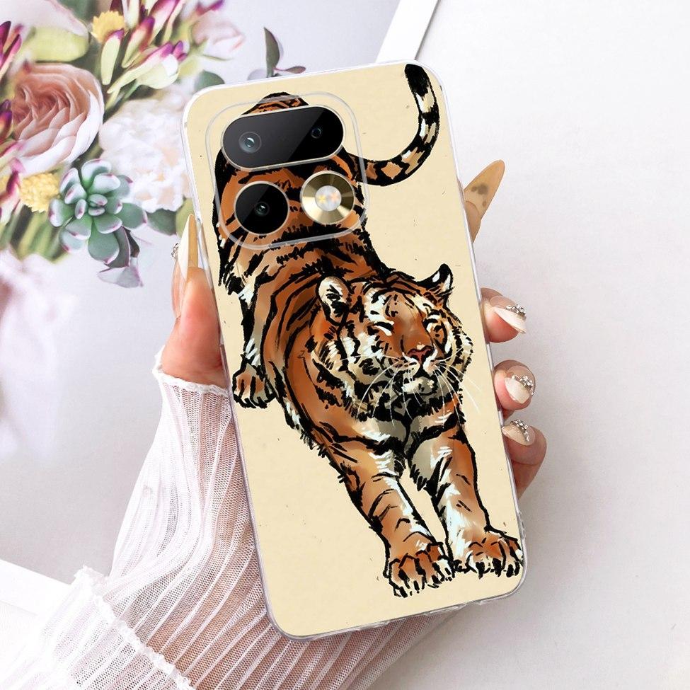 6.78'' For Realme 16Pro RMX5121 RMX5120 Case For Realme 16 Pro Cover Fashion Butterfly Cute Cat Cool Painted Soft Phone Casing