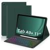 Защитный кожаный чехол-клавиатура Bluetooth для Samsung Tab A9+ и A11+ 11-дюймовый S9FE A8