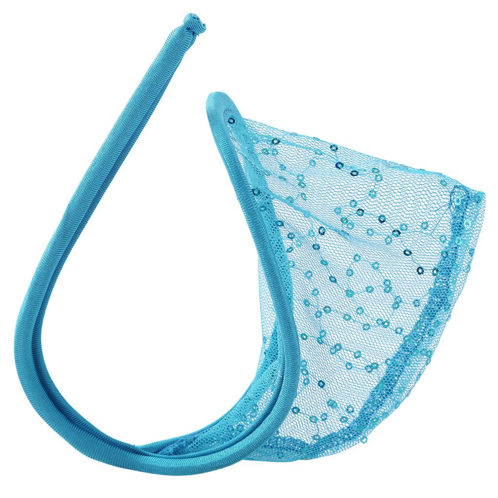 Мужские прозрачные сетчатые стринги, прозрачные трусы с микровыпуклостью, трусы C-String, нижнее белье