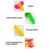 Squeaky Toy Hammer For Kids Sensory Toy Plastic Percussion Sounding Hammer Fun Play Musical Instrument