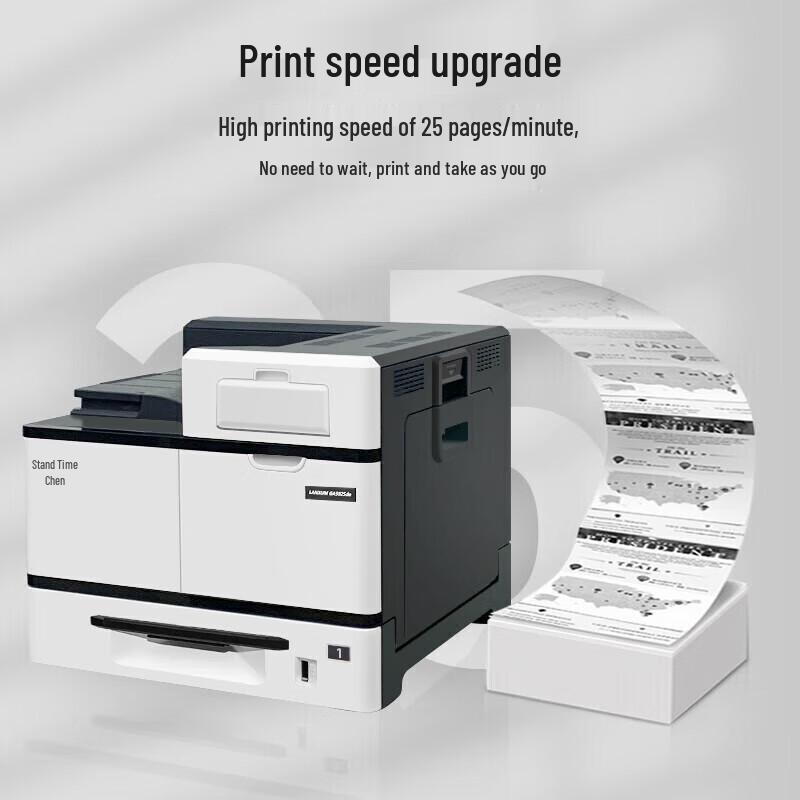 LANXUM GA5025dn A3 Black & White Duplex Laser Printer CN plug (adapter included)