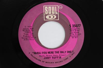 7-дюймовая пластинка JIMMY RUFFIN - Maria (Ты был единственным) S35077 SOUL 1970 США Соул/Фанк Б/у
