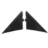 Exterior Side View Mirror Triangle Trim, Driver and Passenger Side Mirror Flag Applique Panel