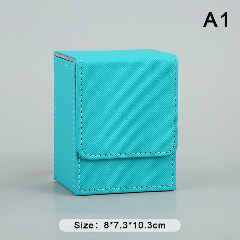 Коробка для коллекционных карточек, прочный контейнер для хранения карт, коллекционный футляр для игровых карт, вмещает 80+ или 100+ карт