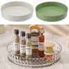 360 Rotating Seasoning Storage Rack Sturdy Cosmetic Organizer Tray Kitchen Accessories
